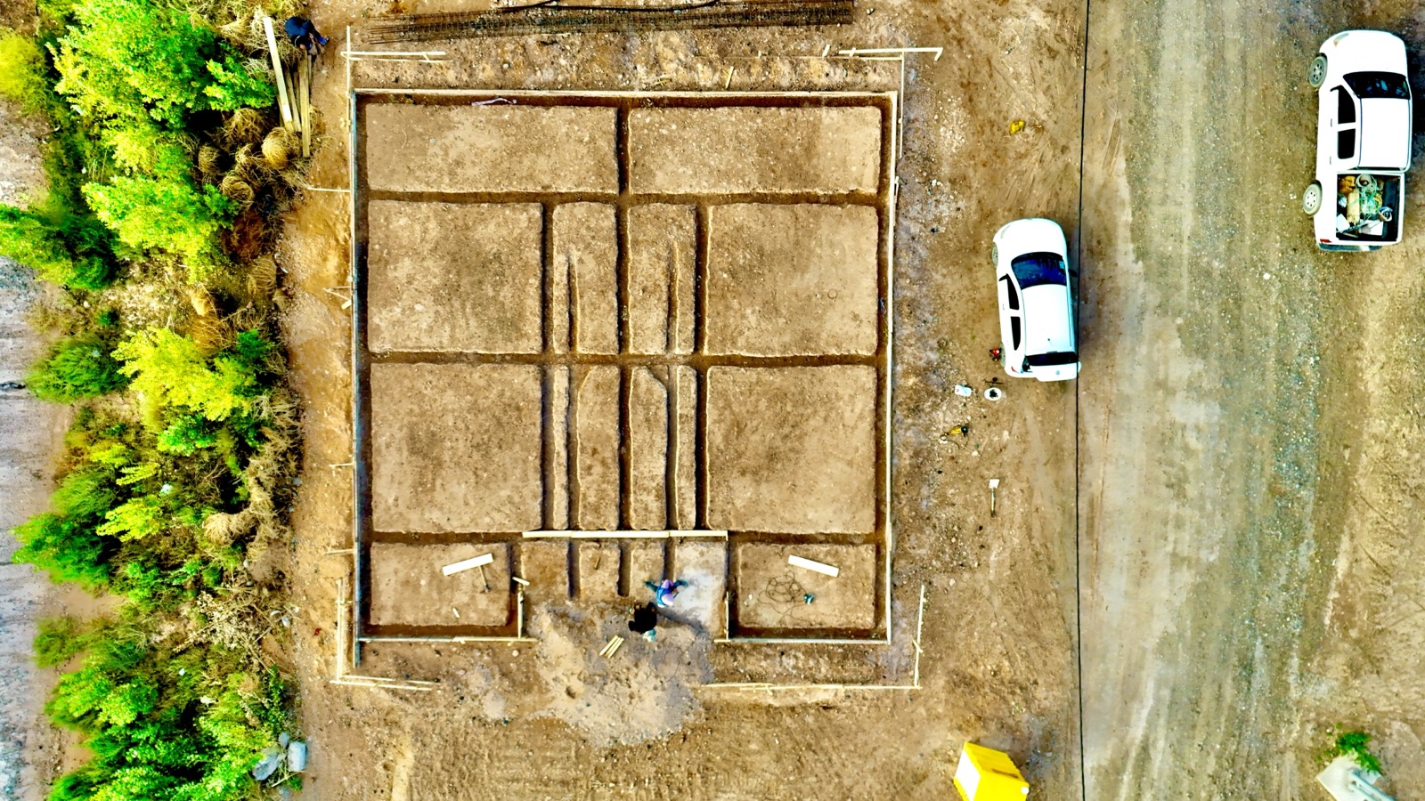 Movimiento de suelo - Vista aerea