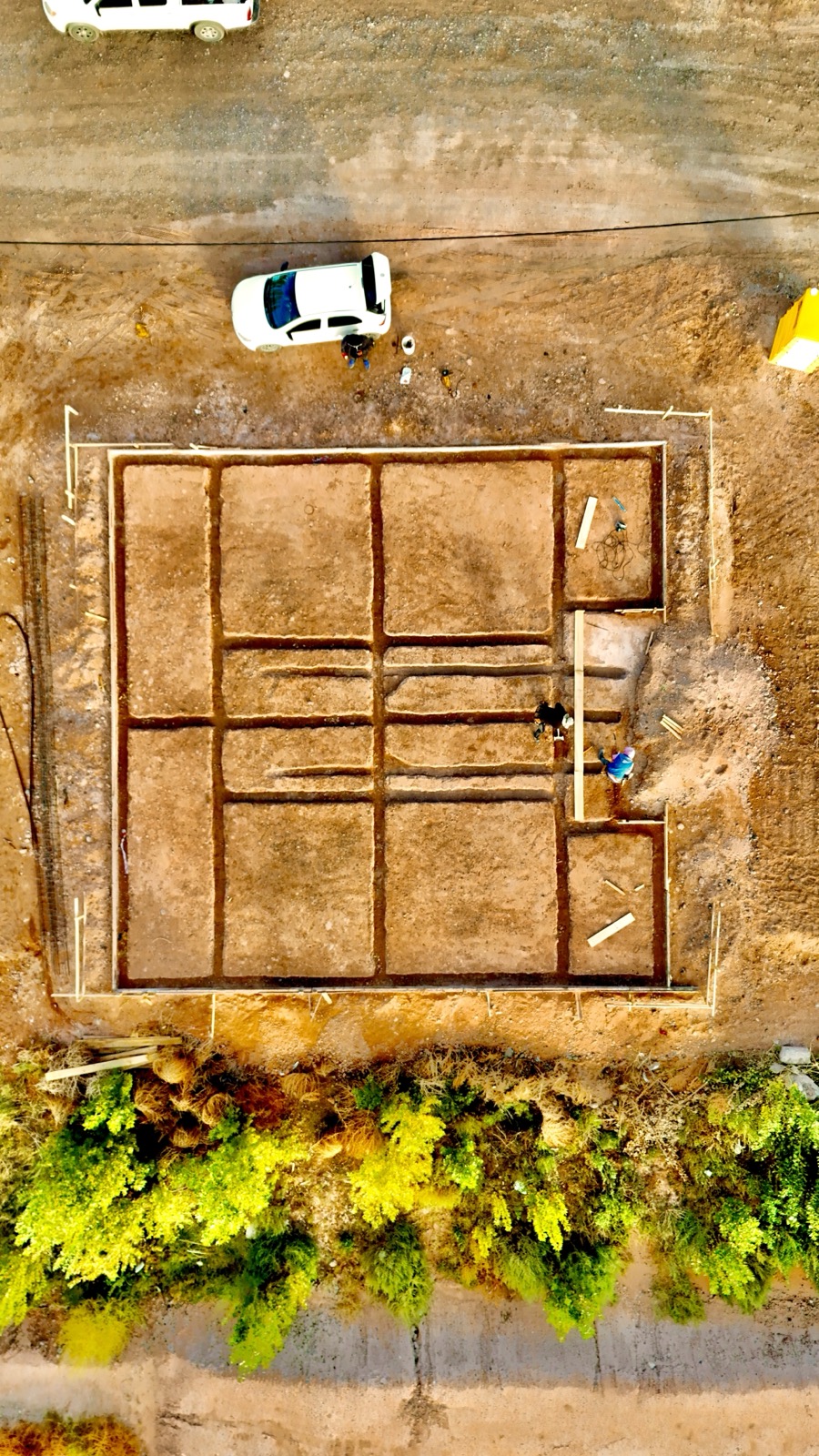 Movimiento de suelo - Vista aerea